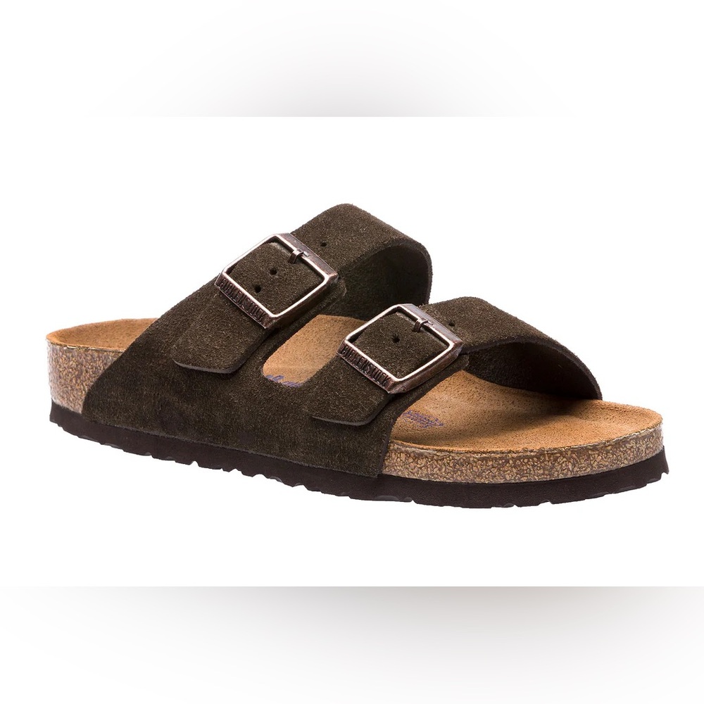 Birkenstock Arizona SOFT FOOTBED - NARROW - Suede Mocha